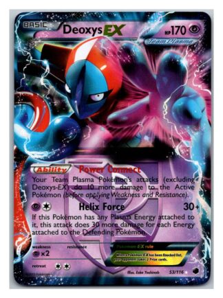 Deoxys EX 53/116 Plasma Freeze (Ultra Rare) (Exc Condition)