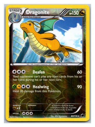 Dragonite 83/116 Plasma Freeze (Reverse Holo) (Exc Condition)