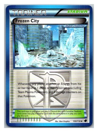 Frozen City 100/116 Plasma Freeze (Uncommon) (Exc Condition)