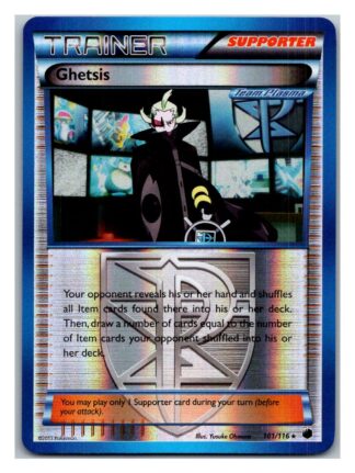 Ghetis 101/116 Plasma Freeze (Reverse Holo) (Exc Condition)