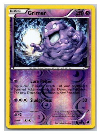 Grimer 45/116 Plasma Freeze (Reverse Holo) (Exc Condition)