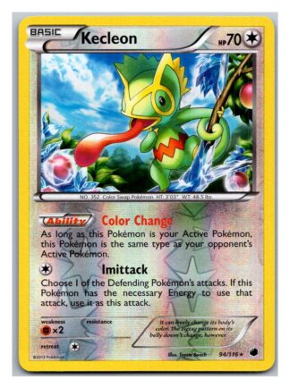 Kecleon 94/116 Plasma Freeze (Reverse Holo) (Exc Condition)