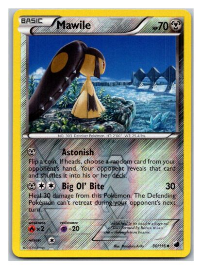 Mawile 80/116 Plasma Freeze (Reverse Holo) (Exc Condition)