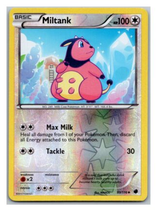 Miltank 93/116 Plasma Freeze (Reverse Holo) (Exc Condition)