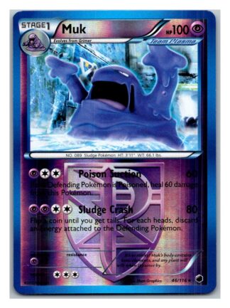 Muk 46/116 Plasma Freeze (Reverse Holo) (Exc Condition)
