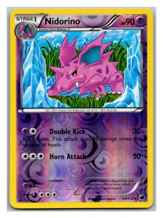 Nidorino 44/116 Plasma Freeze (Reverse Holo) (Exc Condition)