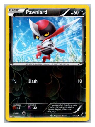 Pawniard 71/116 Plasma Freeze (Reverse Holo) (Exc Condition)
