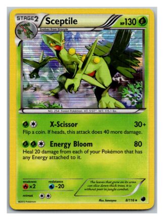 Sceptile 8/116 Plasma Freeze (Holo) (Exc Condition)