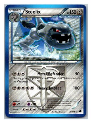 Steelix 79/116 Plasma Freeze (Rare) (Exc Condition)