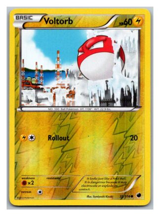 Voltorb 32/116 Plasma Freeze (Reverse Holo) (Exc Condition)