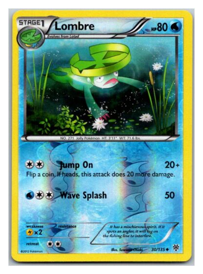Lombre 30/135 Plasma Storm (Reverse Holo) (LP Condition)