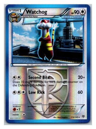 Watchog 113/135 Plasma Storm (Exc Condition) (Reverse Holo)