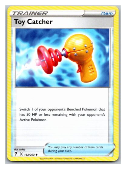 Toy Catcher 163/203 Evolving Skies (Uncommon) (NM-Exc Condition)