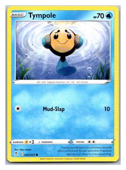 Tympole 42/203 Evolving Skies (Common) (NM-Exc Condition)