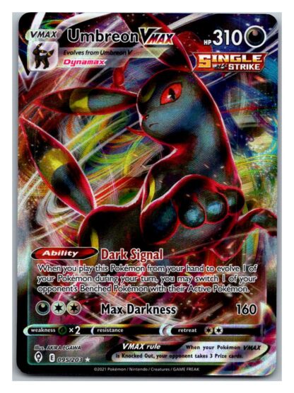 Umbreon Vmax 095/203 Evolving Skies  (Ultra Rare) (NM-Exc Condition)