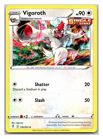Vigoroth 130/203 Evolving Skies (Uncommon) (NM-Exc Condition)