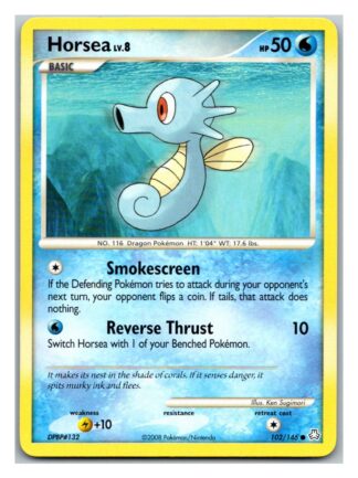 Horsea 102/146 Legends Awakened (Common) (P Condition)