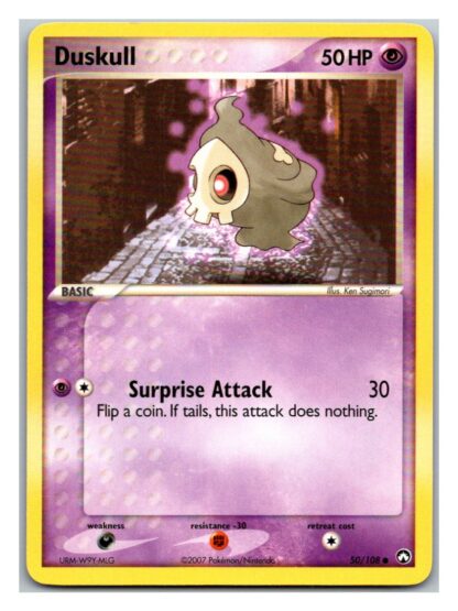 Duskull 50/108 Power Keepers (Common) (P Condition)