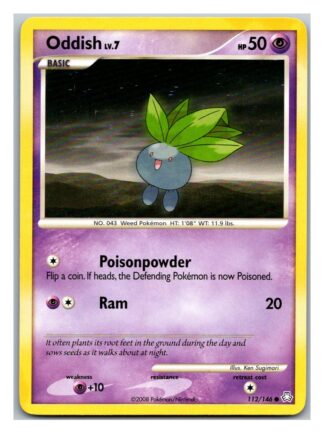 Oddish 112/146 Legends Awakened (Common) (P Condition)