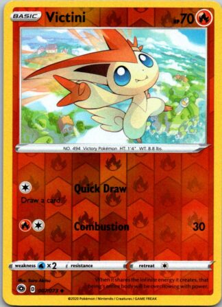 Victini 7/73 Champion's Path (Exc Condition) (Reverse Holo)