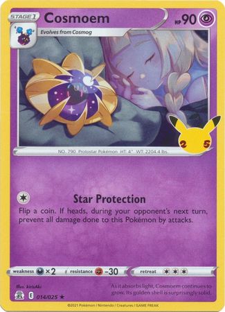 Cosmoem 14/25 Celebrations (Holo) (NM-Exc Condition)