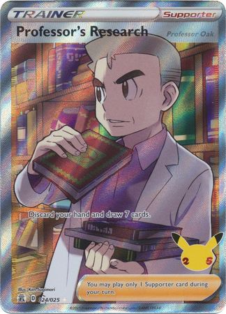 Professor's Research 24/25 Celebrations  (NM-Exc Condition)
