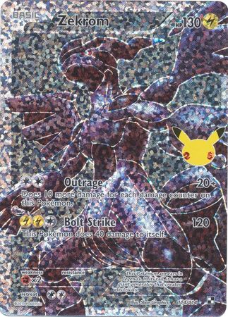 Zekrom 114/114 Celebrations (Ultra Rare) (NM-Exc Condition)