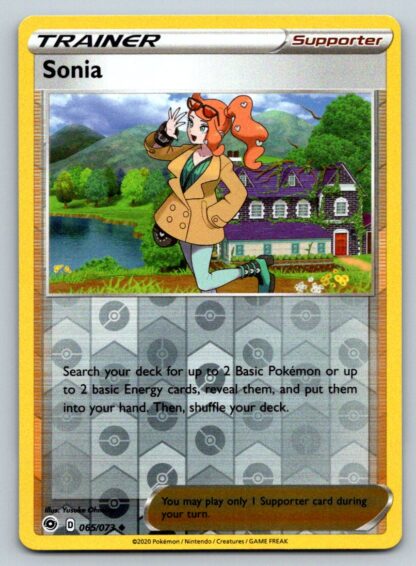 Sonia 65/73 Champion's Path (Reverse Holo) (Exc Condition)