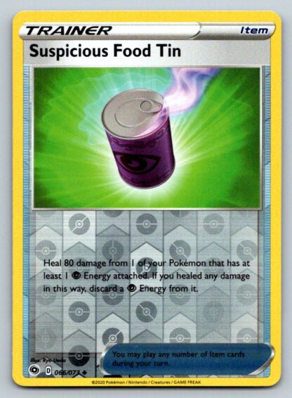 Suspicious Food Tin 66/73 Champion's Path (Exc Condition) (Reverse Holo)
