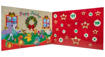 2021 Pokemon Advent Calendar *DELUXE EDITION*  Battle Minifigures & Display - Image 2