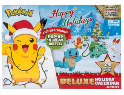 2021 Pokemon Advent Calendar *DELUXE EDITION*  Battle Minifigures & Display