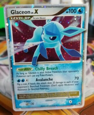 Glaceon Lv. V 98/100 Majestic Dawn (Ultra Rare) (LP Condition)