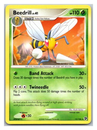 Beedrill 13/106 Great Encounters (Rare) (P Condition)