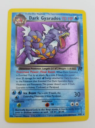 Dark Gyarados 8/82 Team Rocket (Holo) (Unlimited Exc-LP Condition)
