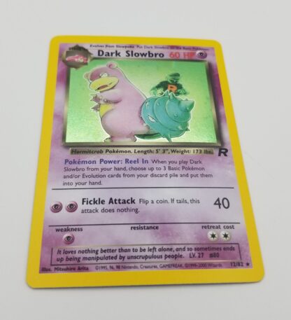 Dark Slowbro 12/82 Team Rocket (Holo) (Unlimited LP Condition) - Image 3