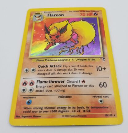 Flareon 10/110 Legendary Collection (Holo) (LP Condition) - Image 3