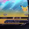 Surfing Pikachu 8/25 Celebrations *Ink Error* (Exc Condition) - Image 2