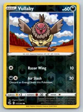 Vullaby 172/264 Fusion Strike (Reverse Holo) (NM-Exc Condition)