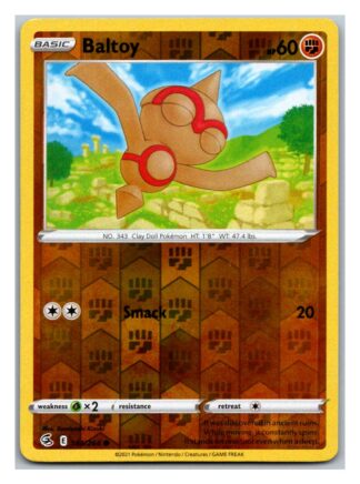 Baltoy 144/264 Fusion Strike (Reverse Holo) (NM-Exc Condition)
