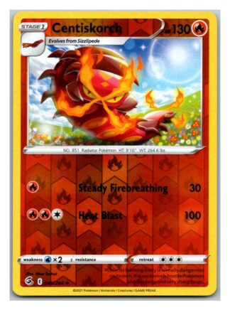 Centiskorch 049/264 Fusion Strike (Reverse Holo) (NM-Exc Condition)
