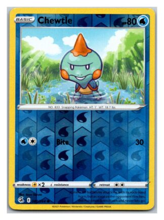 Chewtle 080/264 Fusion Strike (Reverse Holo) (NM-Exc Condition)