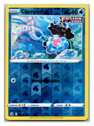 Clamperl 065/264 Fusion Strike (Reverse Holo) (NM-Exc Condition)
