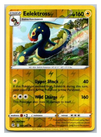 Eeletross 097/264 Fusion Strike (Reverse Holo) (NM-Exc Condition)