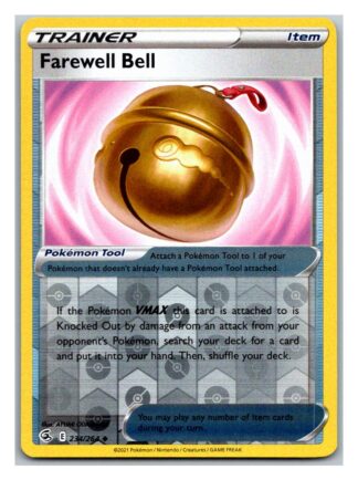 Farewell Bell 234/264 Fusion Strike (Reverse Holo) (NM-Exc Condition)