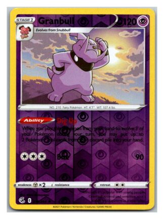 Granbull 116/264 Fusion Strike (Reverse Holo) (NM-Exc Condition)