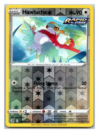 Hawlucha 216/264 Fusion Strike (Reverse Holo) (NM-Exc Condition)