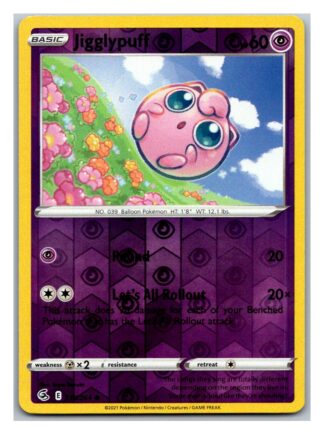 Jigglypuff 110/264 Fusion Strike (Reverse Holo) (NM-Exc Condition)
