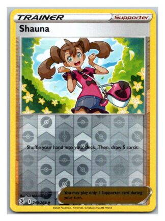 Shauna 240/264 Fusion Strike (Reverse Holo) (NM-Exc Condition)