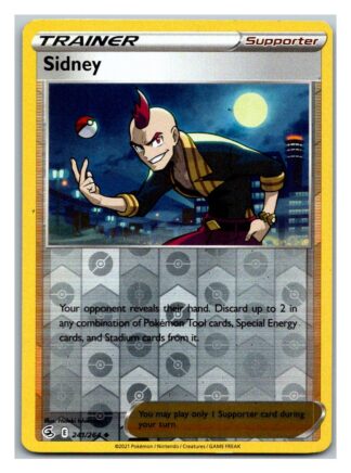 Sidney 241/264 Fusion Strike (Reverse Holo) (NM-Exc Condition)