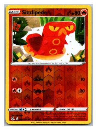 Sizzlipede 046/264 Fusion Strike (Reverse Holo) (NM-Exc Condition)
